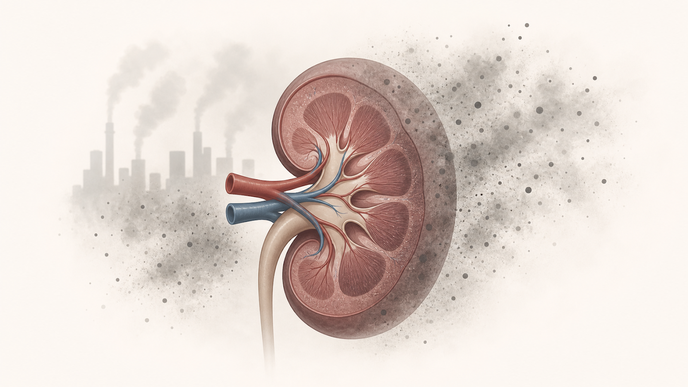 long term air pollution exposure linked to incident ckd