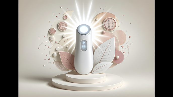 at home led device acne management