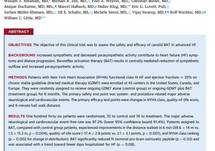 Baroreflex Activation Therapy for the Treatment of Heart Failure With a Reduced Ejection Fraction