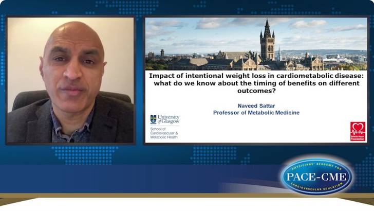 Timing of benefits of intentional weight loss in cardiometabolic disease