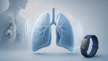 Simplified lungs with wristworn sensor concept for future COPD risk