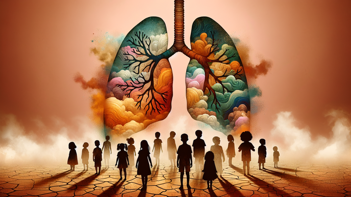 children near salton sea lung function dust