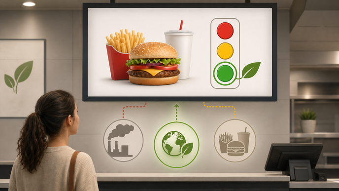 traffic light menu labels and fast food ordering behavior