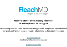 Schizophrenia Recovery Stories