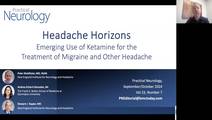 Emerging Use of Ketamine for the Treatment of Migraine and Other Headache Disorders thumbnail