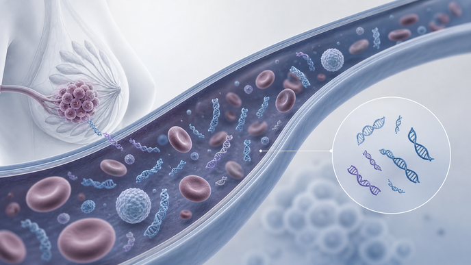 fragmentomic liquid biopsy detects early breast cancer and nodal status