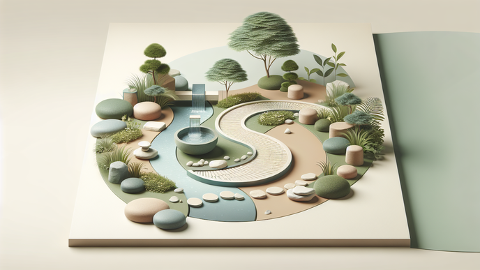 therapeutic garden design relaxation