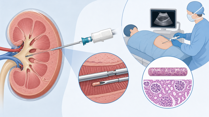 Cross Sectional Coaxial Renal Biopsy Improved Adequacy