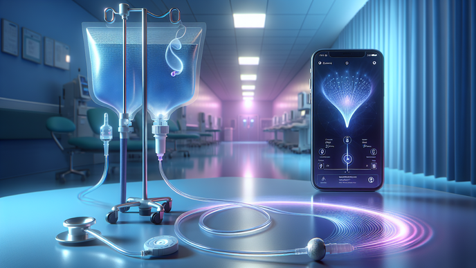 smartphone linked catheter sensor reported prototype performance and next steps