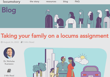 Taking your family on a locums assignment