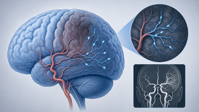 baseline imaging in escape mevo linked to 90 day outcomes