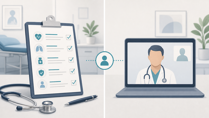 teleconsultation versus in person pre anesthetic evaluation