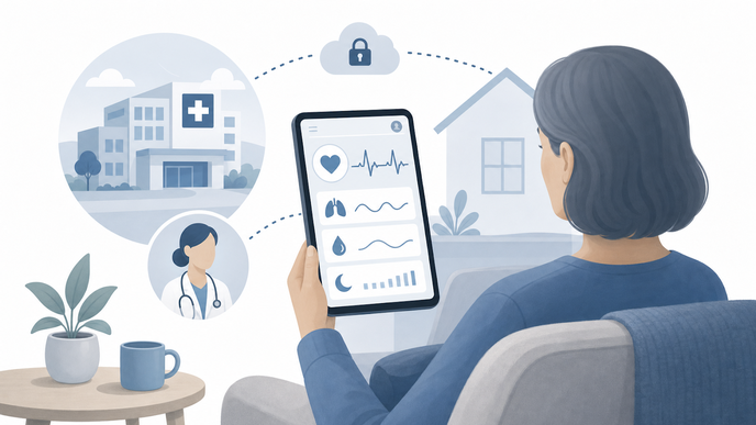 remote monitoring after sepsis did not improve home days