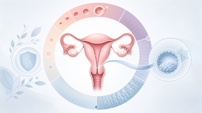 Longer Menstrual Cycles Linked to FET Pregnancy Risks