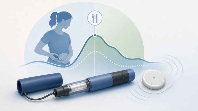 Connected Insulin Cap Improved Adherence and CGM Metrics