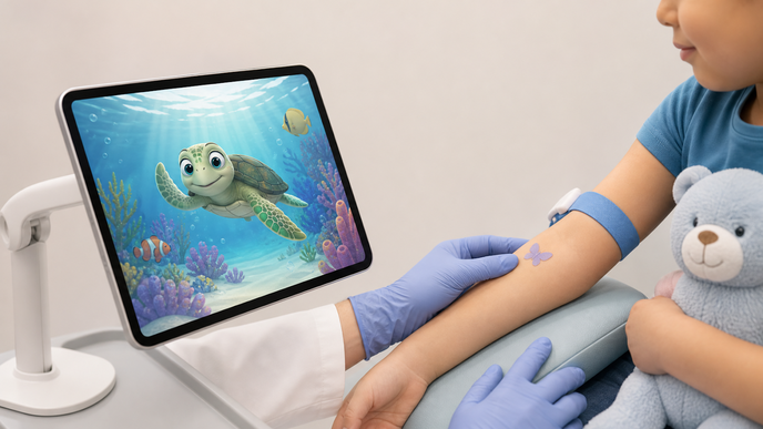 TabletBased Augmented Reality During Pediatric Venipuncture