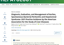 AASLD Complications of Cirrhosis