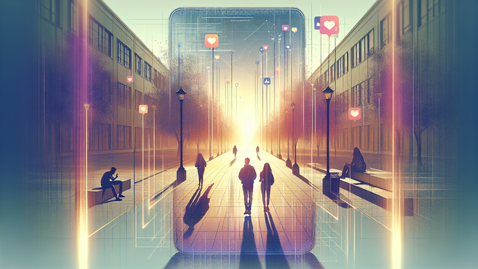 social media use and loneliness in us college students news report