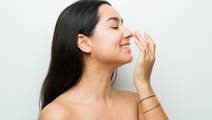 Rhinoplasty impage stock