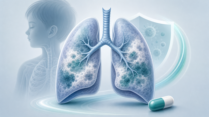 oral pentoxifylline in pediatric cap trial reports faster recovery