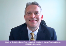 Clinical Stability Post-Tovorafenib in Pediatric Low-Grade Glioma: FIREFLY-1 Results