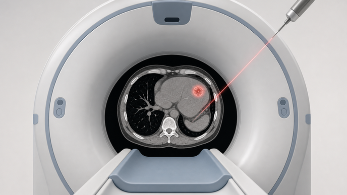 laser guidance boosts ct guided puncture success in trial