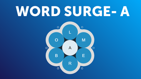 Word Surge Letter A