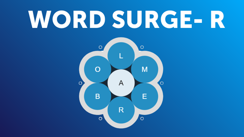 Word Surge Letter R