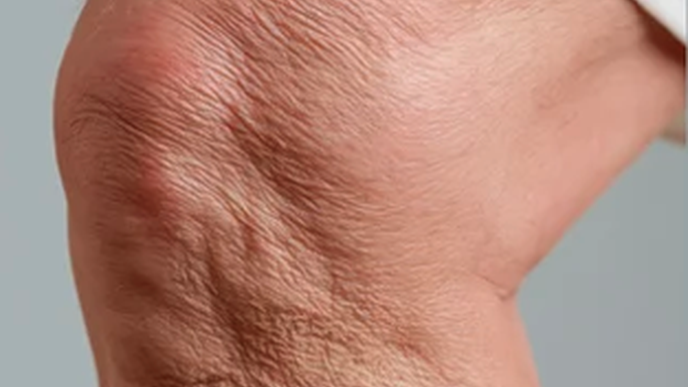 Knee skin