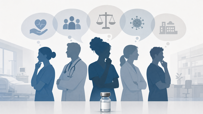 determinants of vaccine hesitancy among healthcare professionals