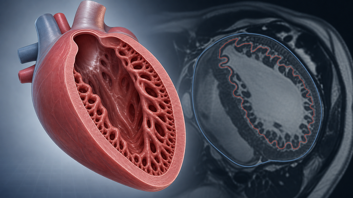 LV Hypertrabeculation Not Linked to Worse DCM Prognosis