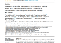 Transplantation and Cellular Therapy