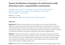 Tumor Localization Strategies of Multicancer Early Detection Tests A Quantitative Assessment