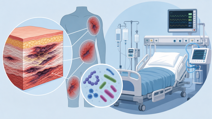 Multifocal Necrotizing Fasciitis Linked to Higher ICU Burden