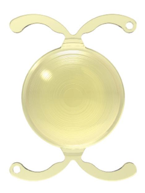 Figure 2. The FineVision lens is a trifocal design.