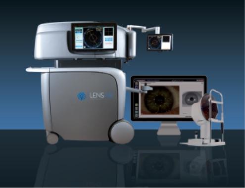 Figure 1. The Lensar Laser System now integrates wirelessly with the Cassini.
